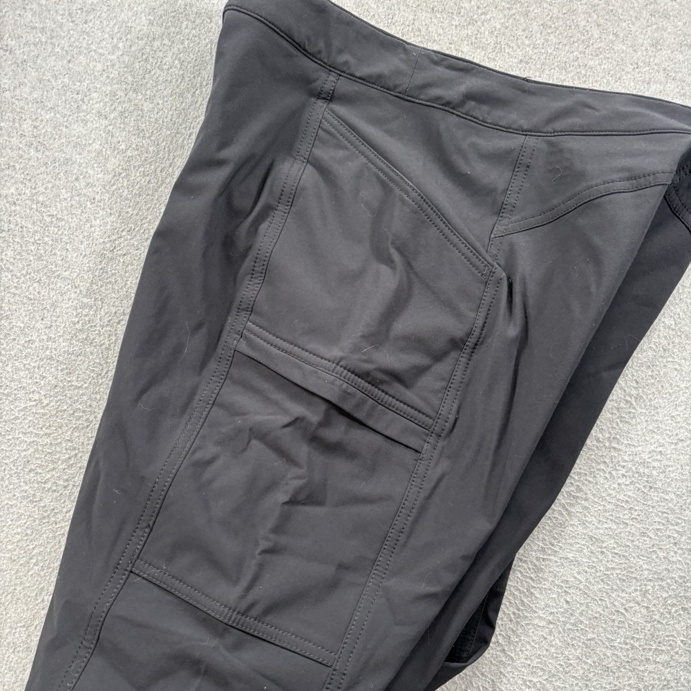Title Nine Womens Size 10 Short Valkyrie Pants Black Outdoors Hiking Winter - Picture 11 of 16